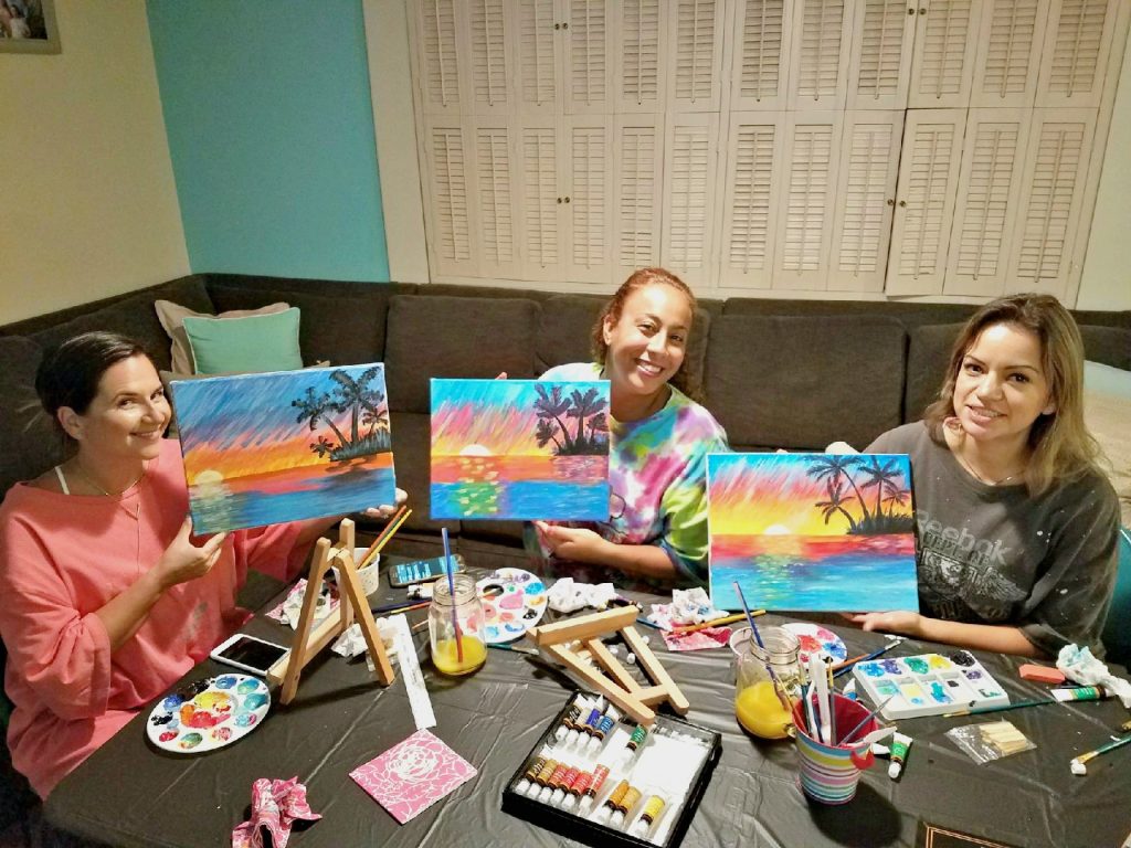 Snatched AtHome Paint Night Funtastic Life