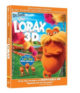 The Lorax Blu-ray Box Art 3D