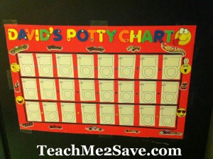 david's potty chart