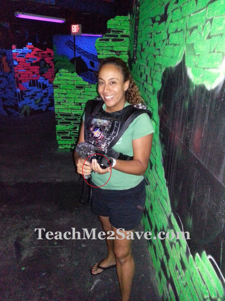 Off The Wall Laser Tag - Me with Ring