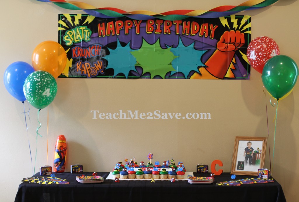 Party Cake Table