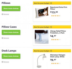 amazing on a budget suggestion list