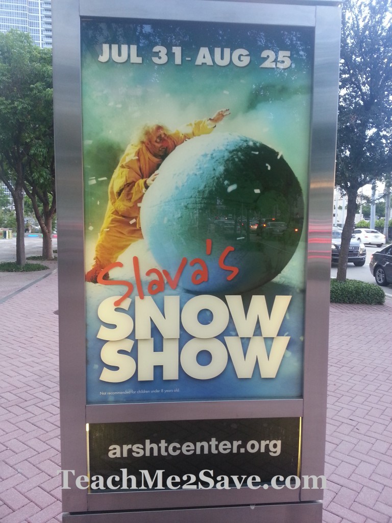 Slava's SnowShow Sign