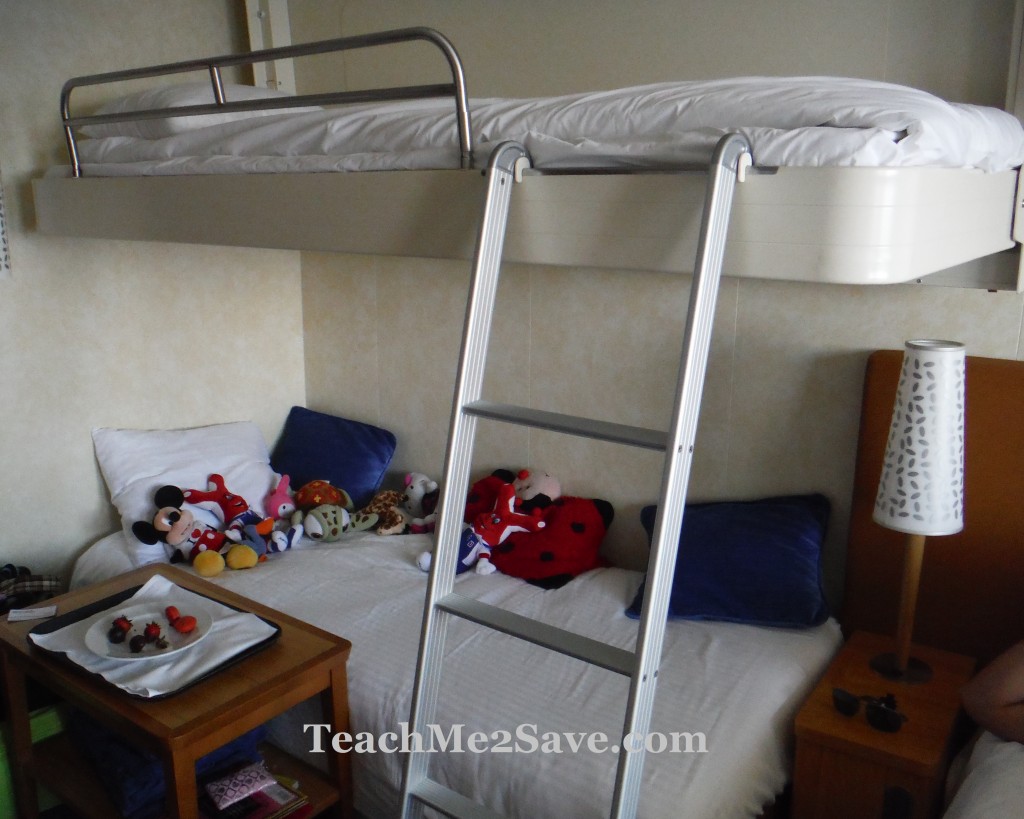 Carnival Breeze Bunk Beds