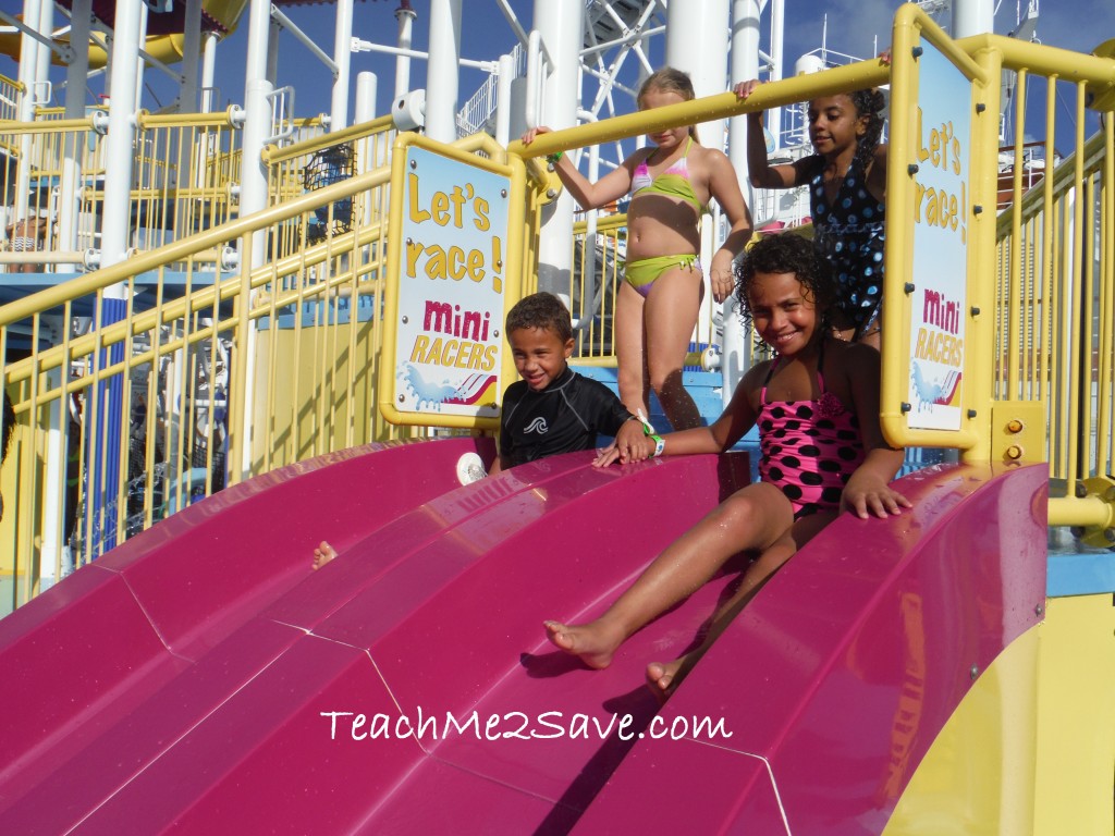 Carnival Breeze Water Works Slide