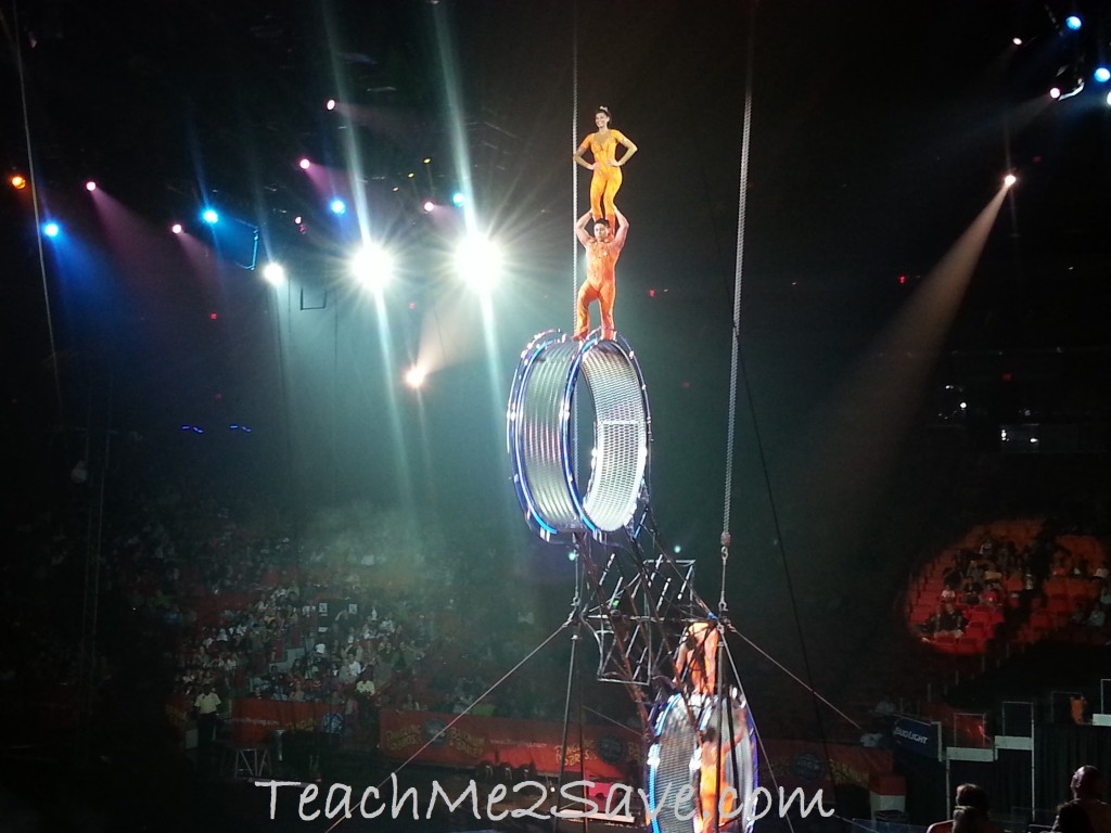 Ringling Bros. and Barnum & Bailey Circus wheel