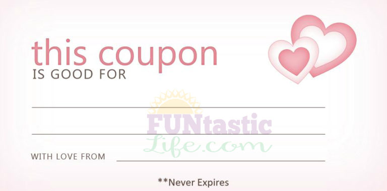 FREE Valentine's Day Coupon Book Printables - Funtastic Life