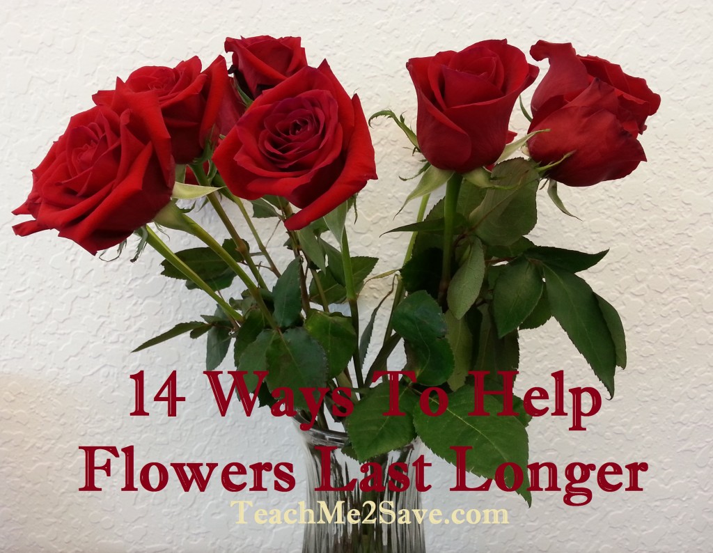 14 Ways To Help Flowers Last Longer