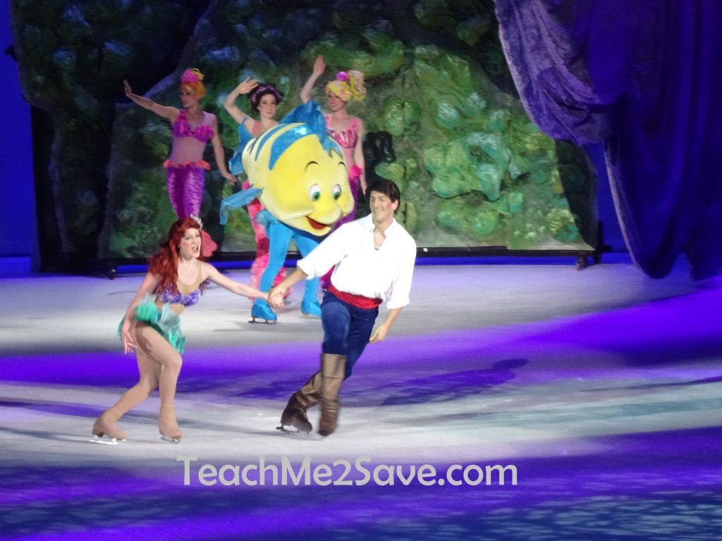 Disney On Ice presents Rockin Ever After - Ariel and eric