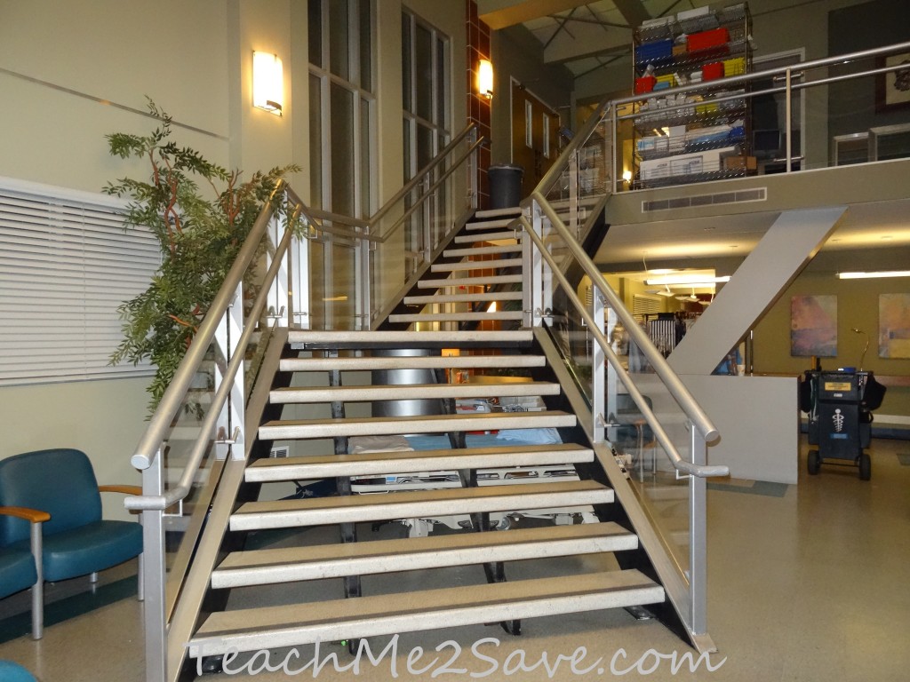 Grey Sloane Memorial Hospital Stairs