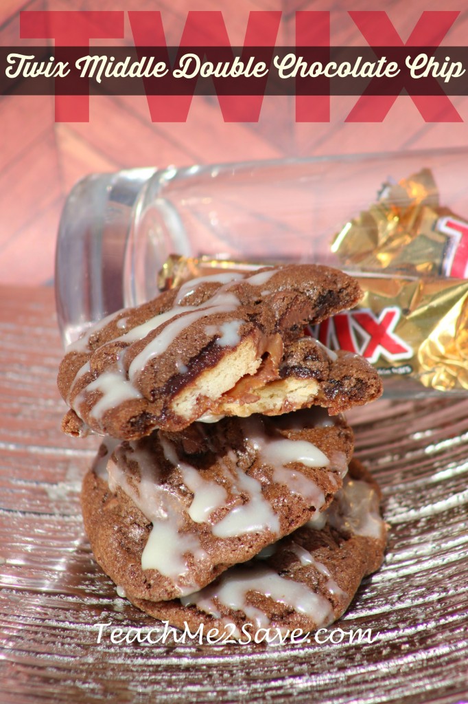 Twix Middle Double Chocolate Chip Cookies - TM2S
