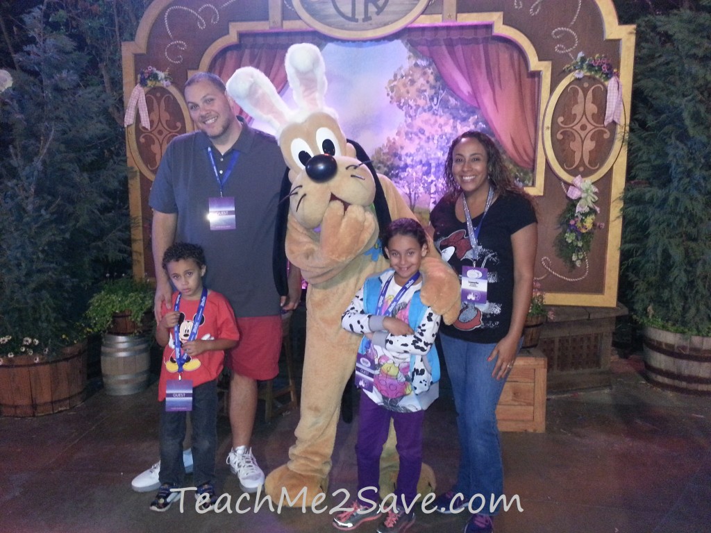 Pluto and my Family at Big Thunder Ranch
