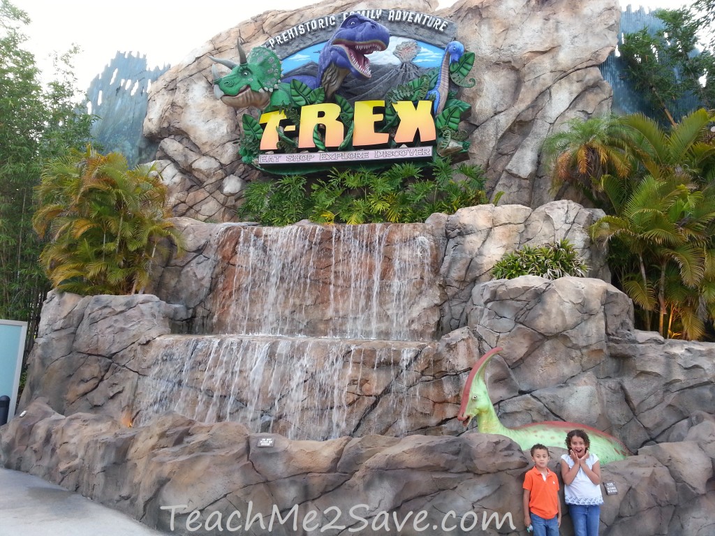 T-Rex Restaurant in Downtown Disney