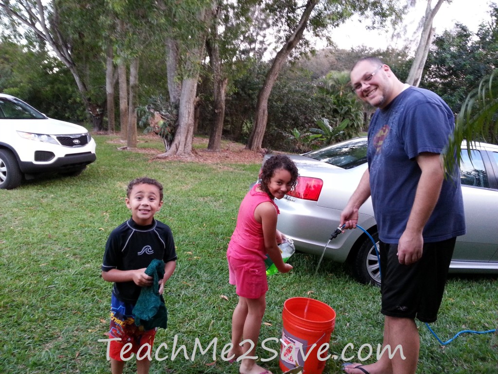 Washing the Car