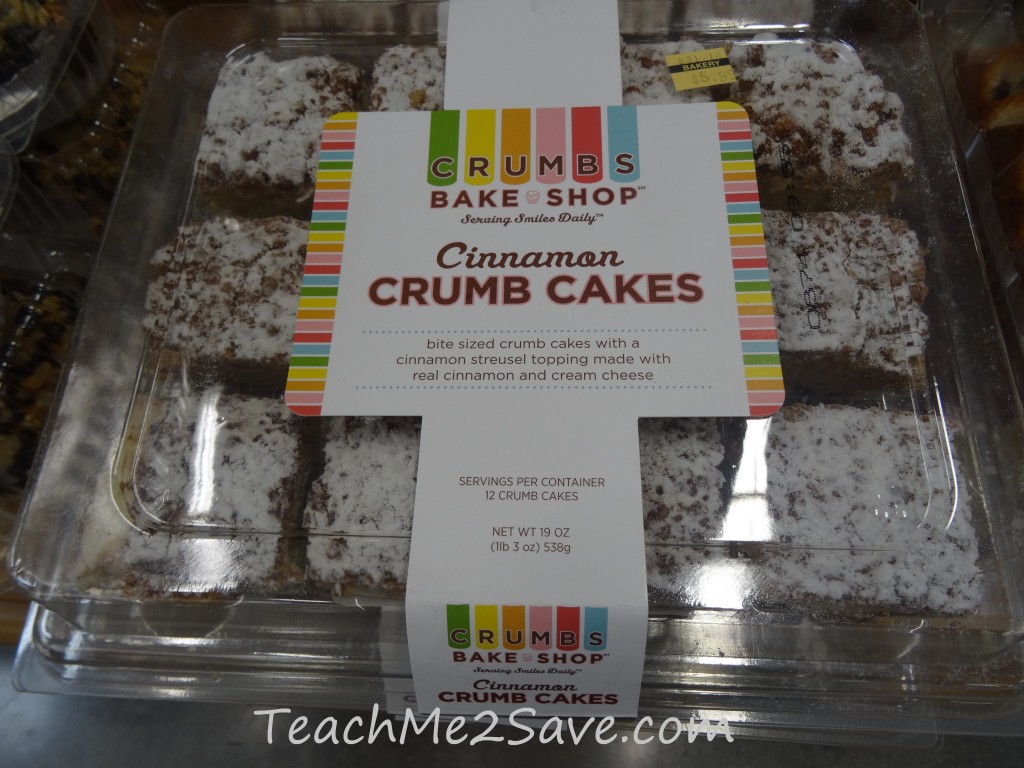 Crumbs Bake Shop Cinnamon Crumb Cakes
