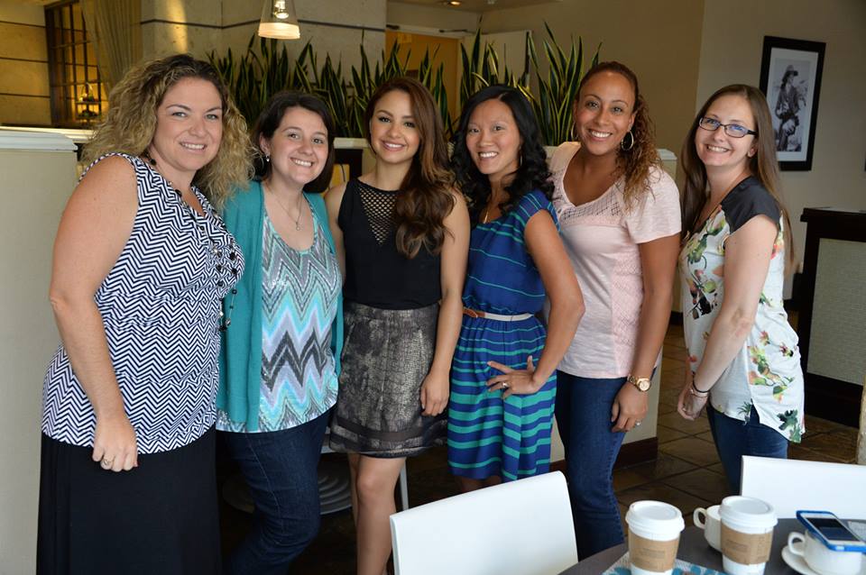 Aimee Carrero and Leanette Fernandez