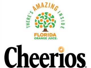 Cheerios and OJ Breakfast