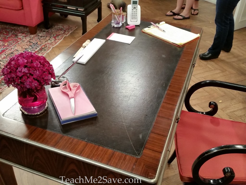 Mystery Girls Set Visit - Desk