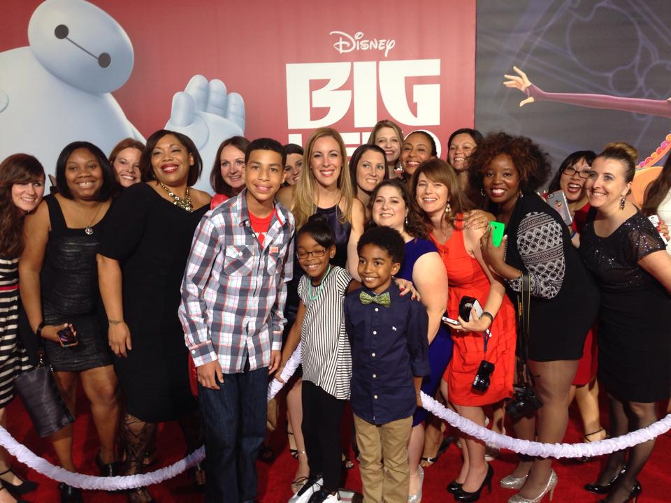 Big Hero 6 Red Carpet Event with Black-ish Kids Cast