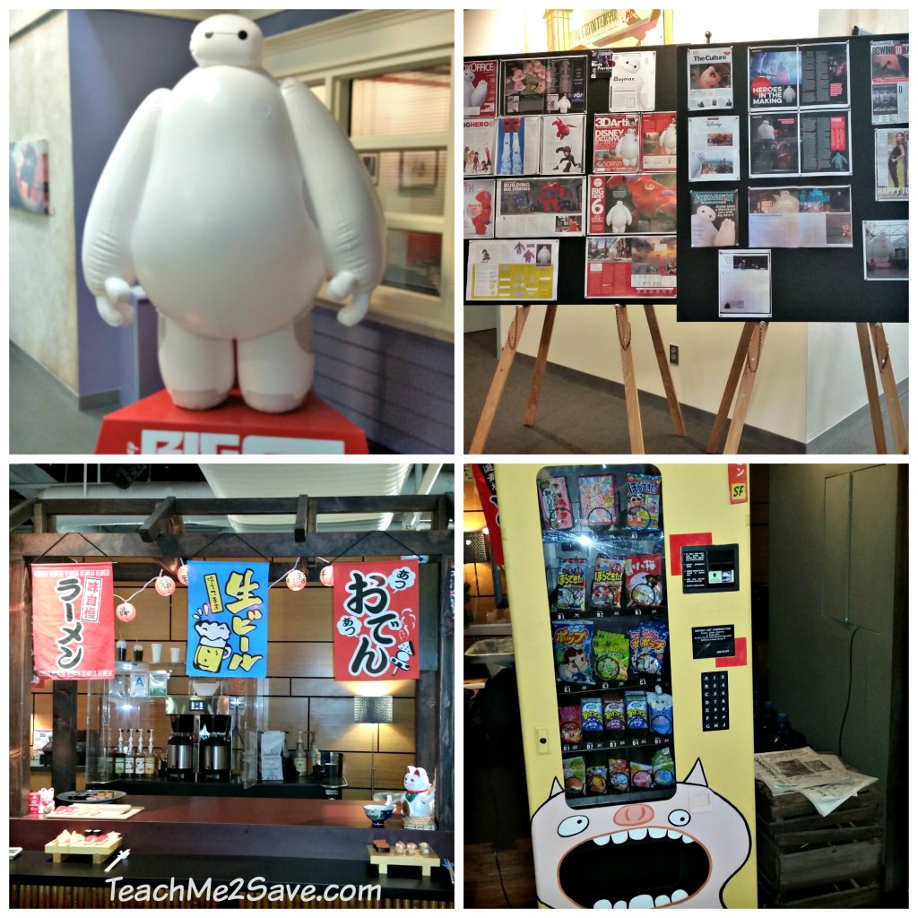 Disney Toon Studios Break Area Collage