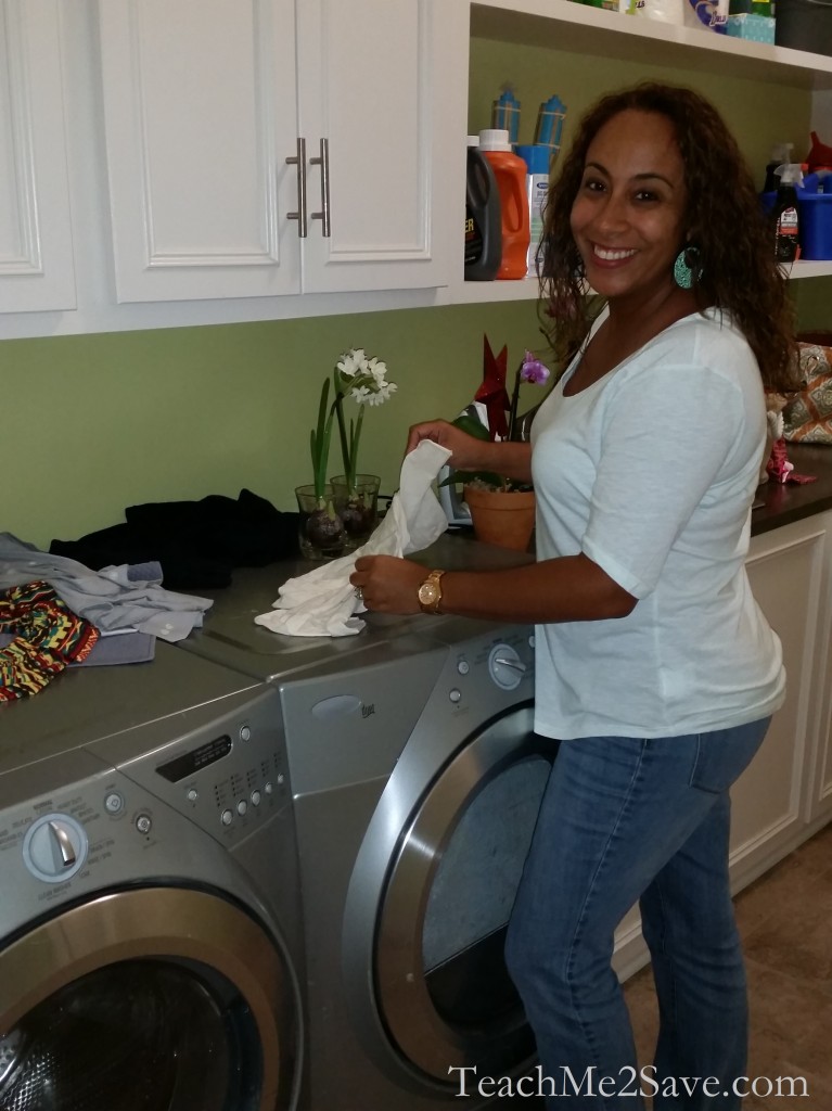 black-ish set visit - laundry room