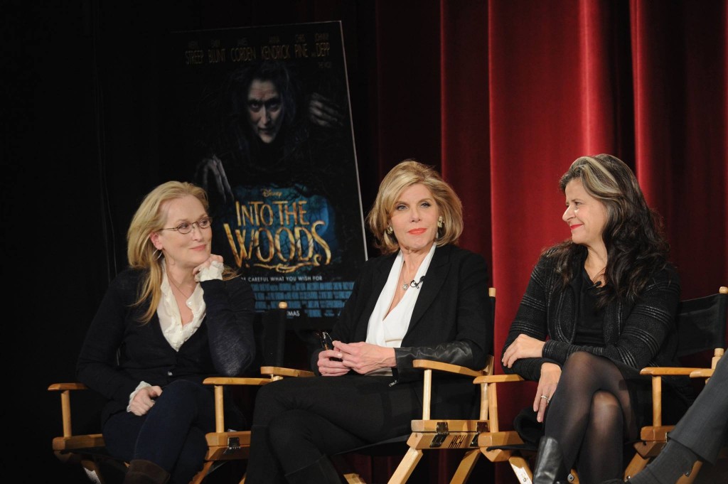 Meryl Streep and Tracey Ullman and Christine Baranski