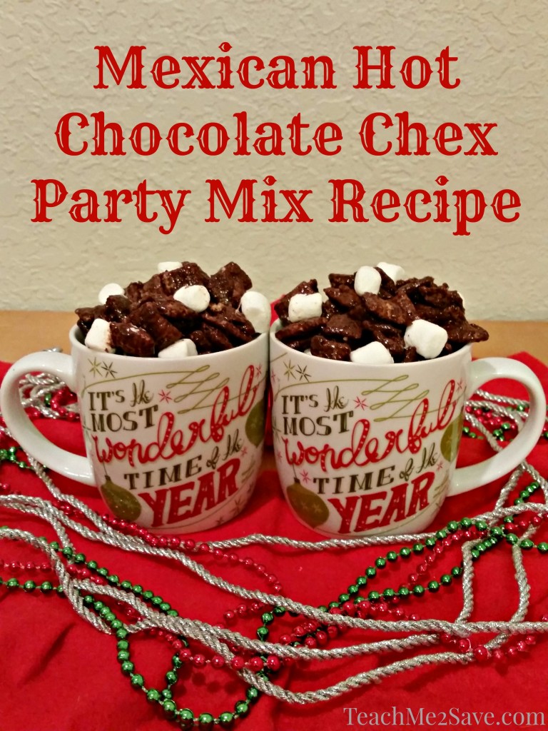 Mexican Hot Chocolate Chex Party Mix Recipe - TM2S