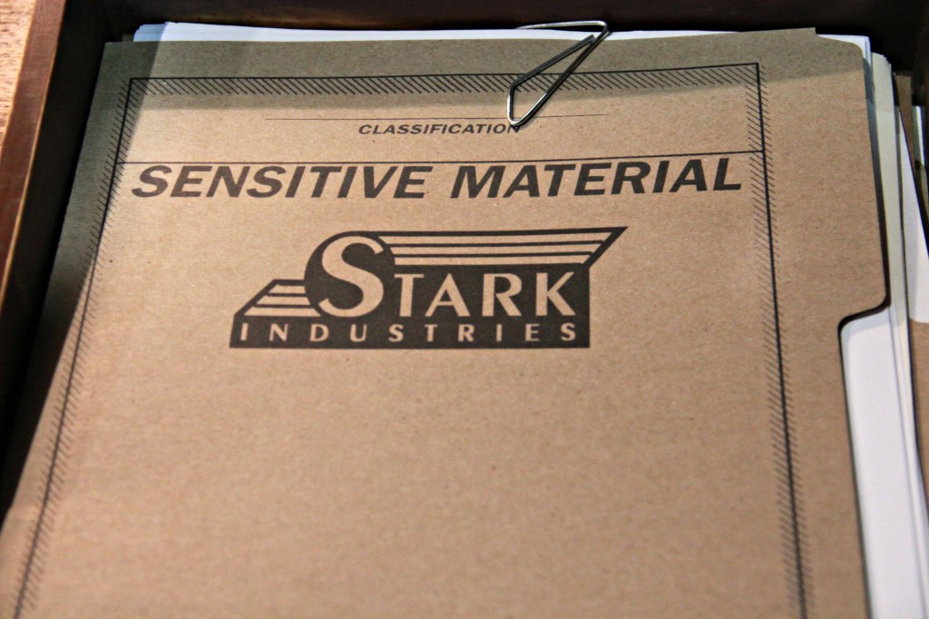 Agent Carter Stark Industries Sensitive Material Folder