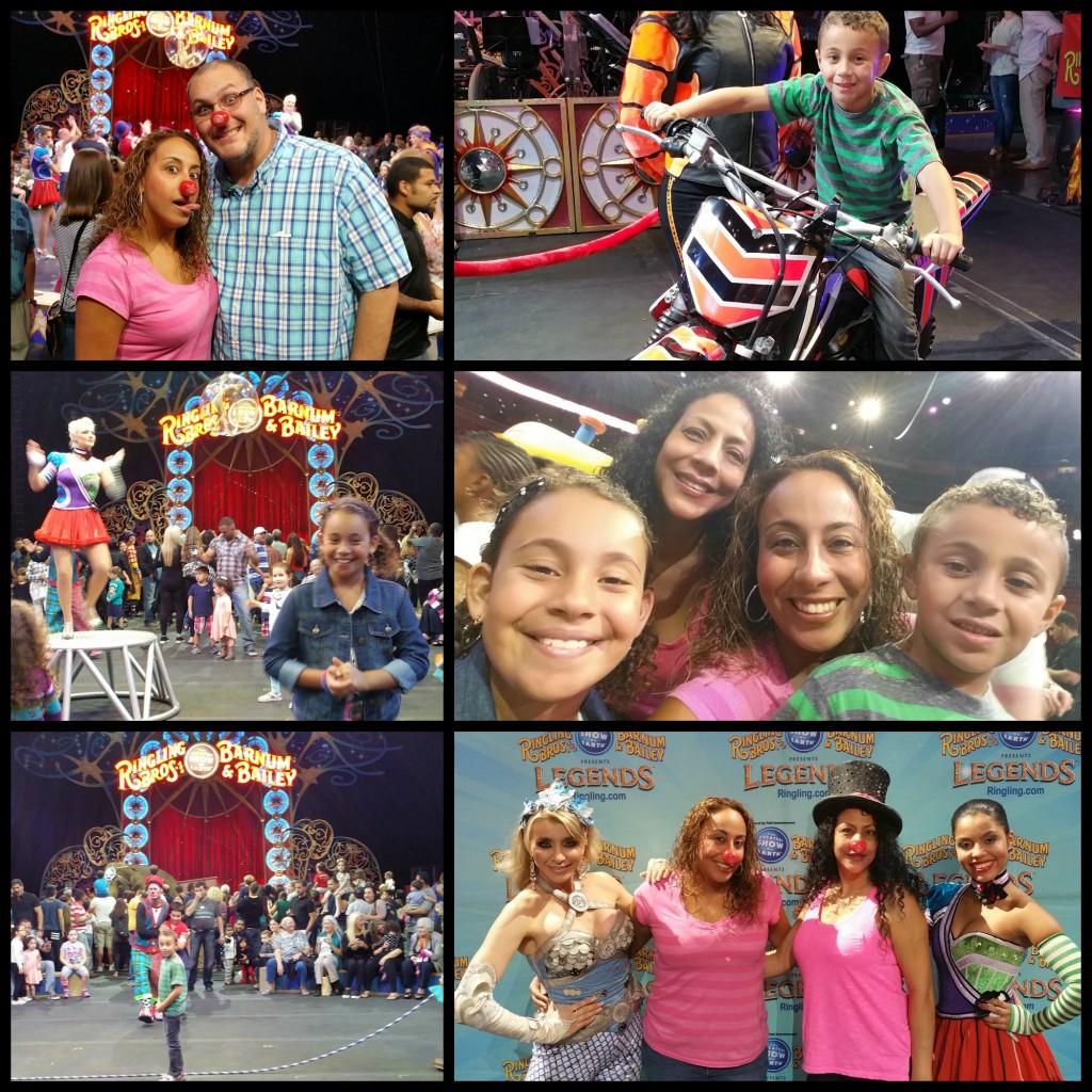 Legends Circus Pre Show Collage