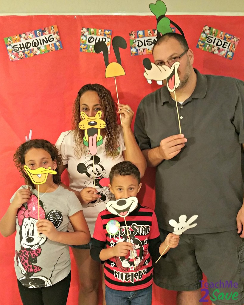 Mickey Mouse Party Family Pic