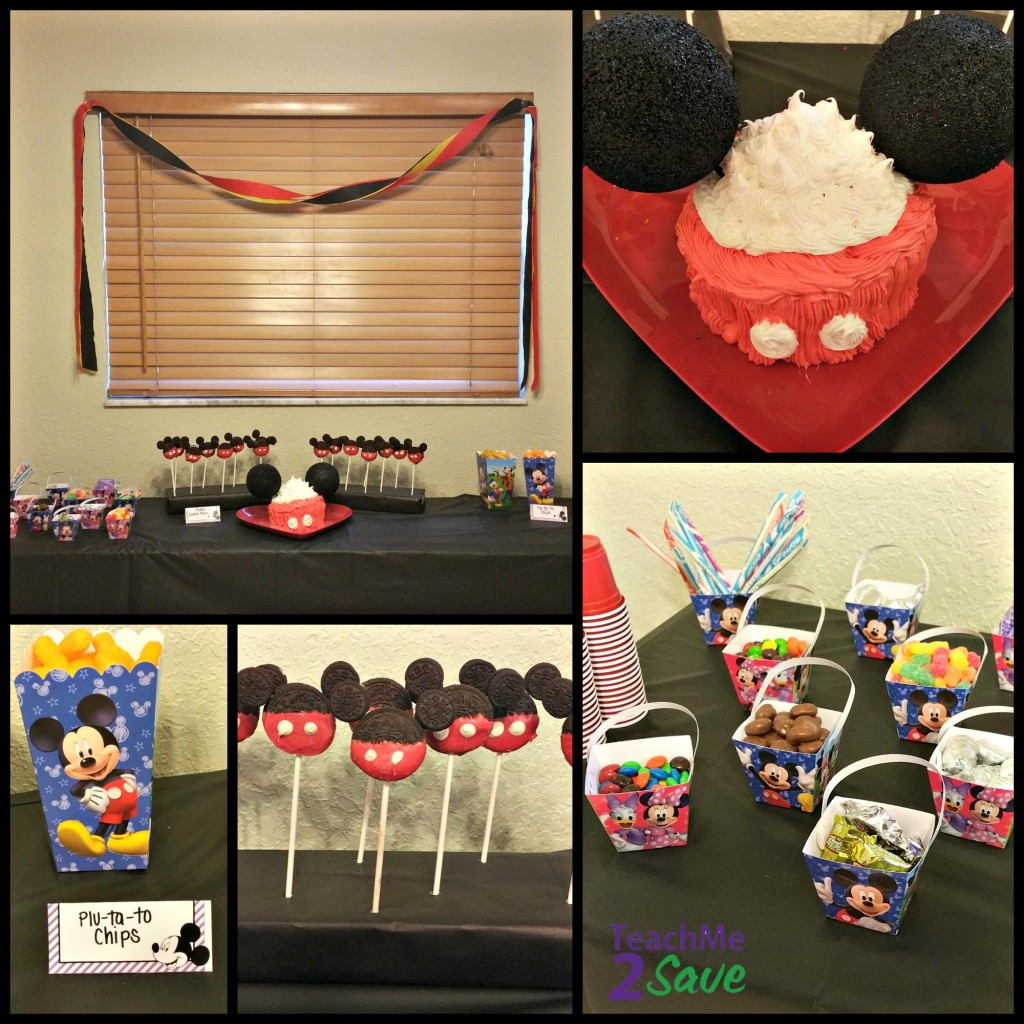 Mickey Mouse Party Treats