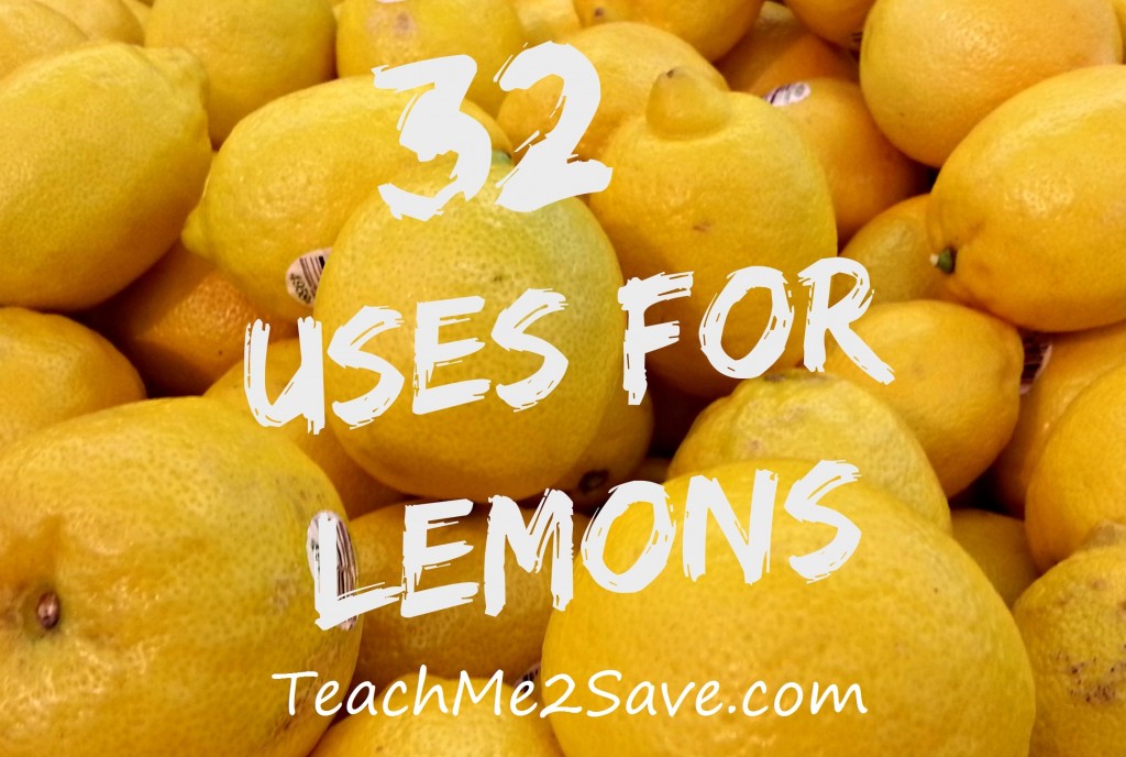 32 Uses for Lemons - Funtastic Life