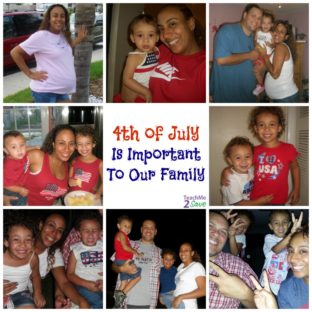 4th of July Is Important To Our Family Collage