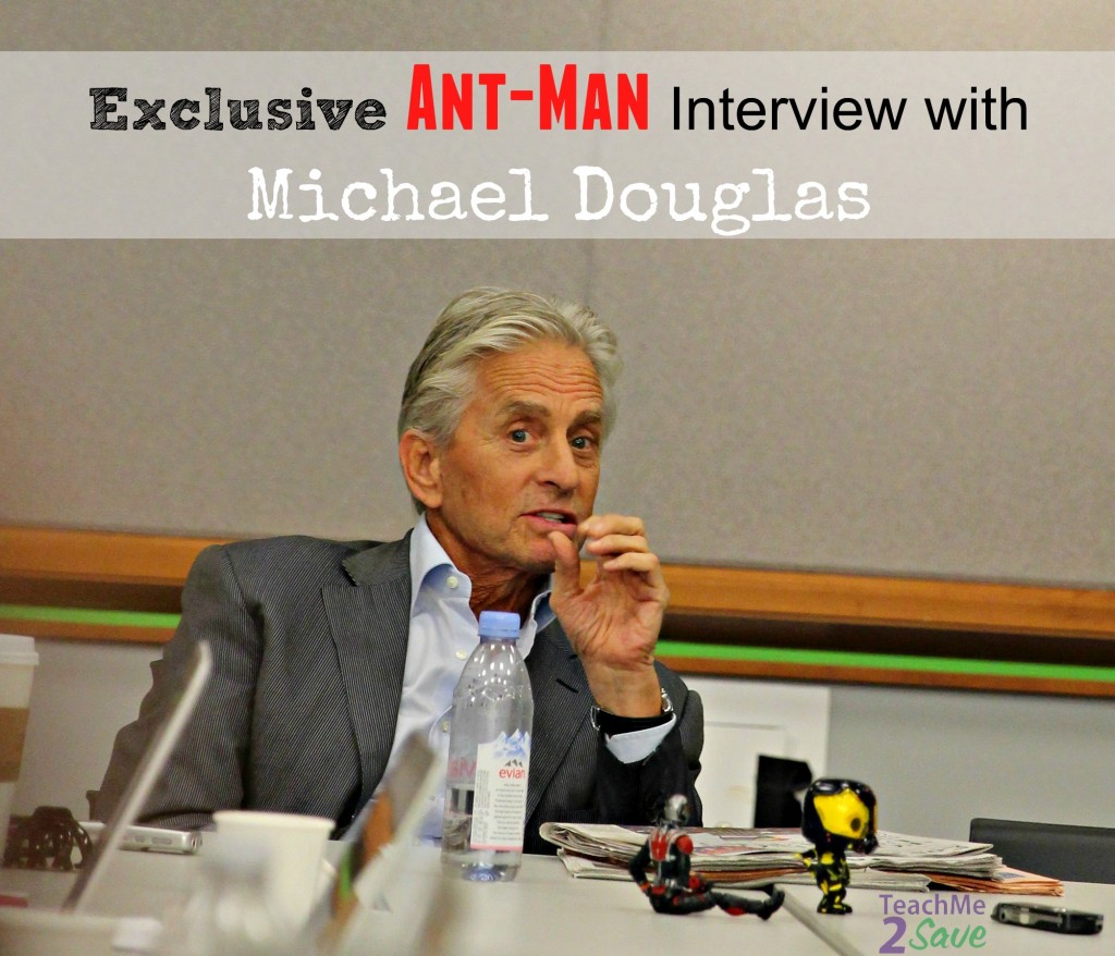 Exclusive Ant-Man Interview with Michael Douglas