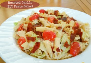 Roasted Garlic BLT Pasta Salad Recipe