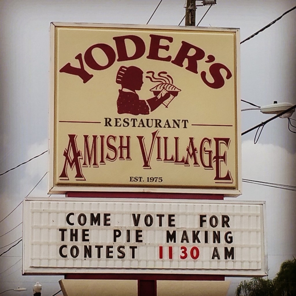 Yoder’s Restaurant Pie Making Contest