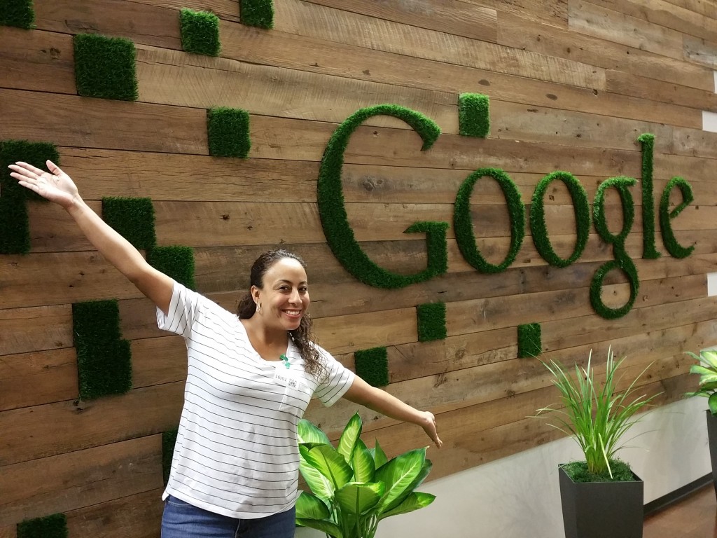 Leanette Fernandez at Google Headquarters