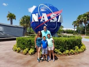 Fernandez Family At The Kennedy Space Center - Funtastic Life