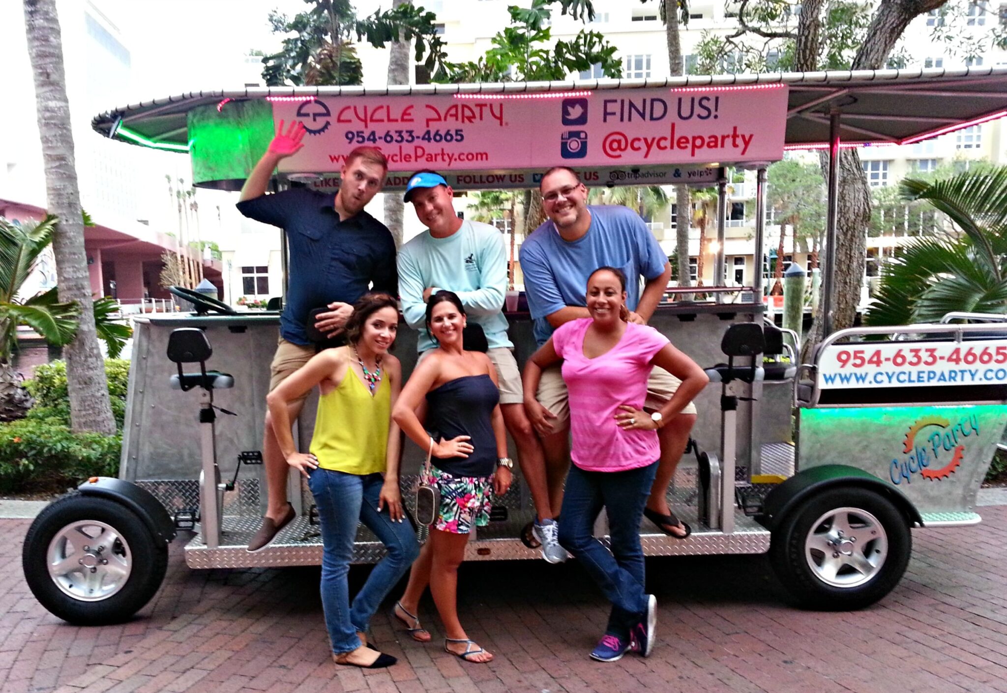 A Cycle Party Lets You Experience Fort Lauderdale in a Fun and Unique