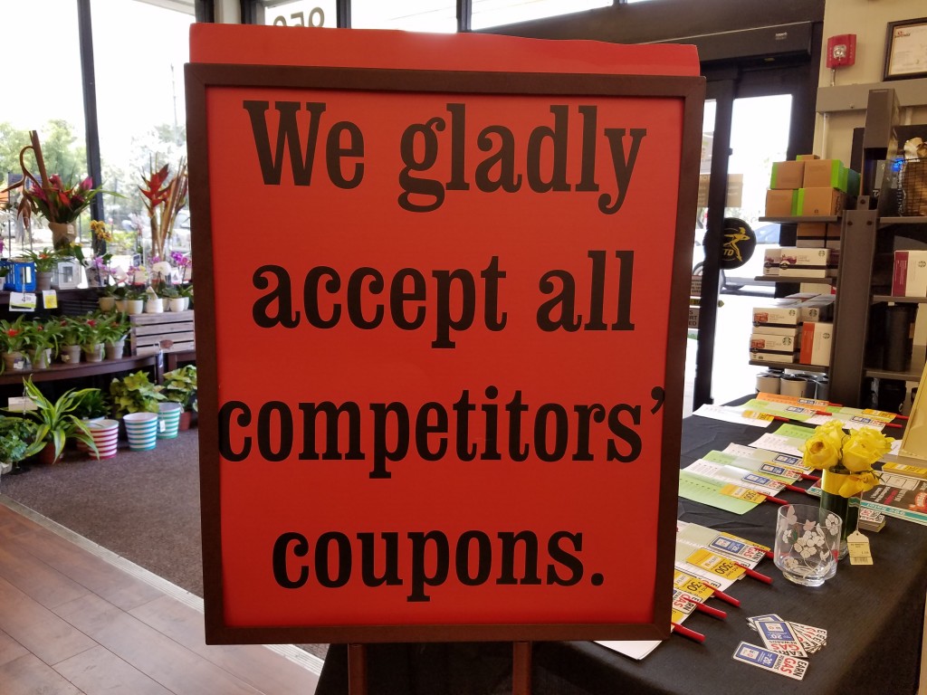 Safeway Stores Competitor Coupon Policy
