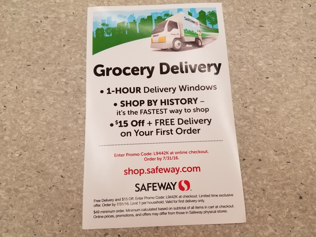 Safeway Stores Grocery Delivery