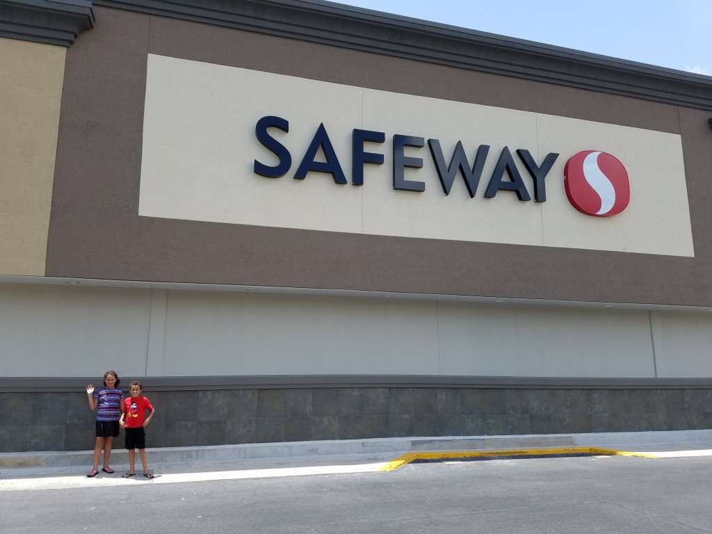 Visiting a Safeway store