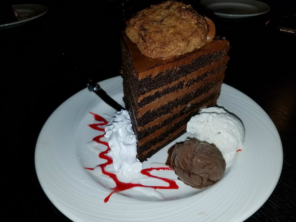 Waterstone Rum Bar & Grill Chocolate Cake