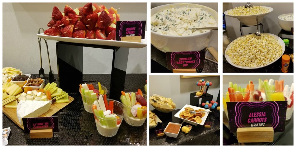 Radio Disney Music Awards Food Collage