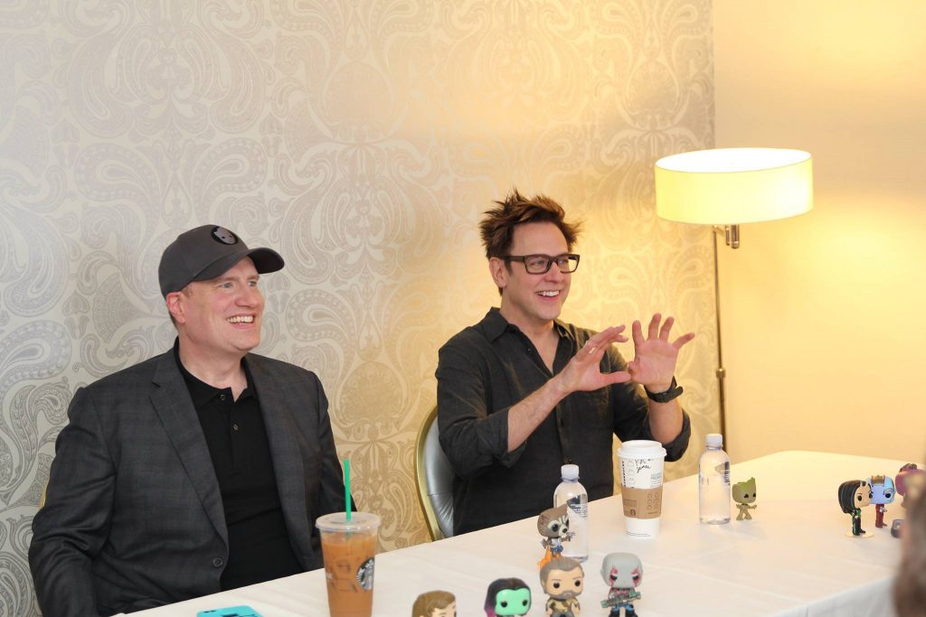 James Gunn & Kevin Feige Guardians of the Galaxy Vol 2 Interview