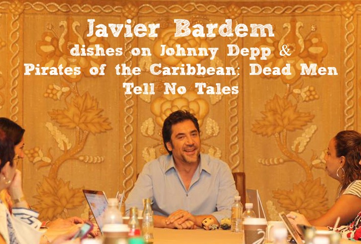 Javier Bardem Pirates of the Caribbean Dead Men Tell No Tales Interview