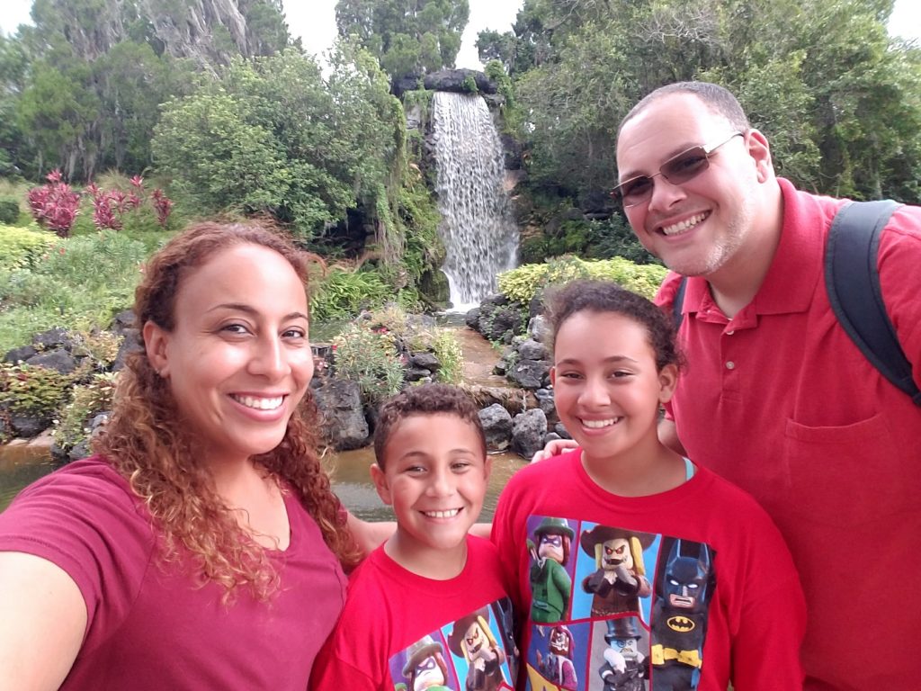 Fernandez Family at Legoland