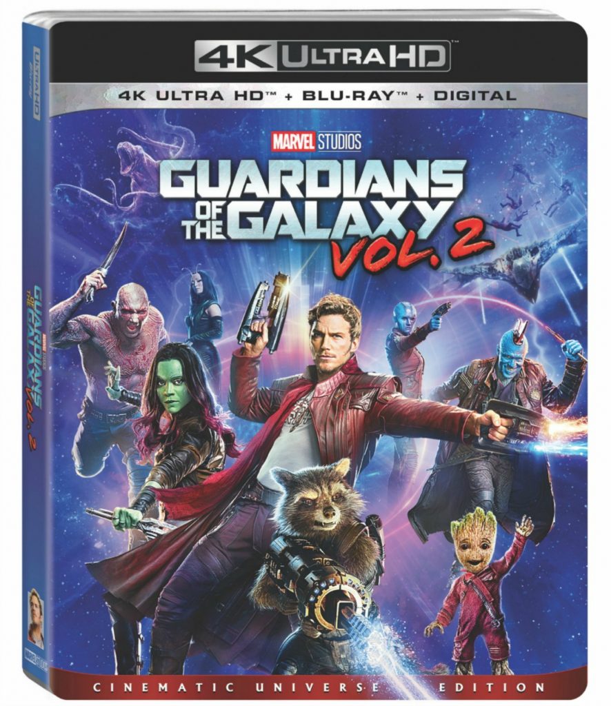 Guardians Of The Galaxy Vol. 2 Blu-Ray