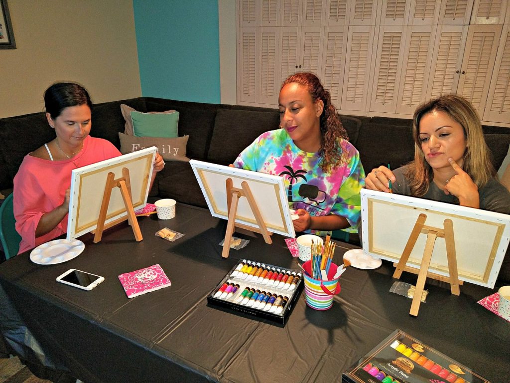 Snatched At-Home Paint Night R