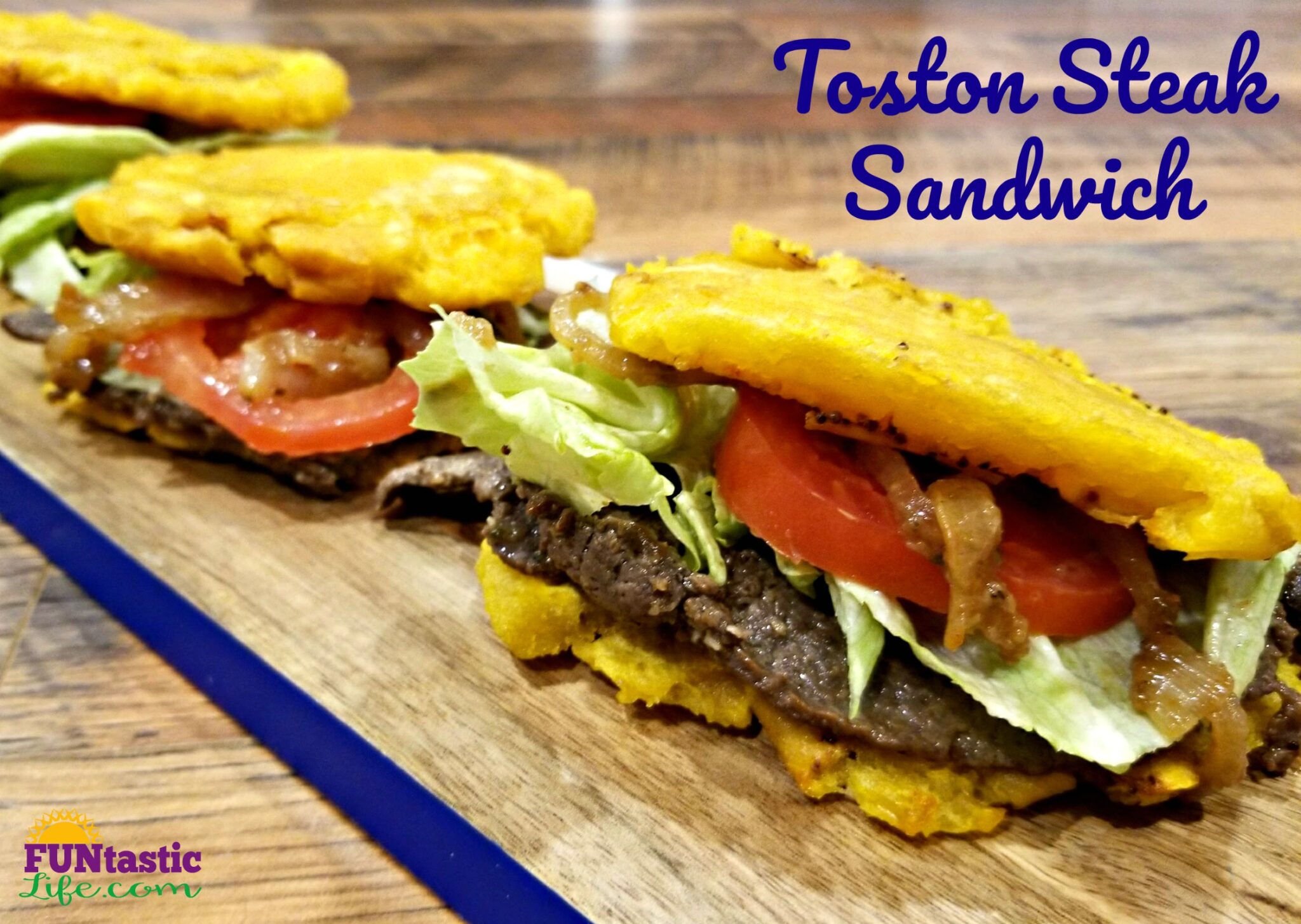 The Toston Steak Sandwich.